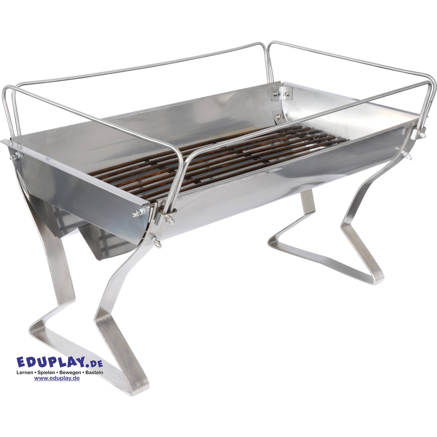 EDUPLAY 110465 Stockbrot Grill, silber
