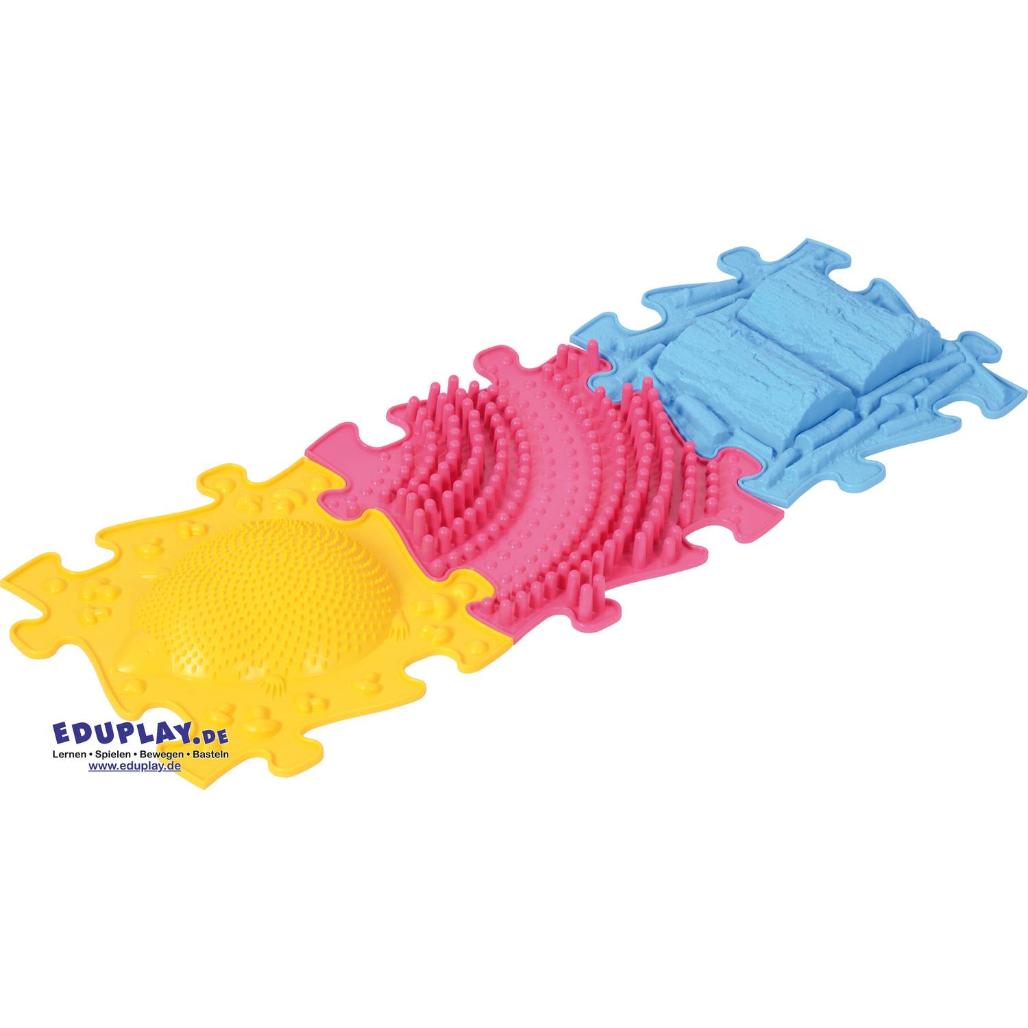 EDUPLAY 110483 Sensorik-Pfad extra hoch 5-teilig, mehrfarbig (1 Set)