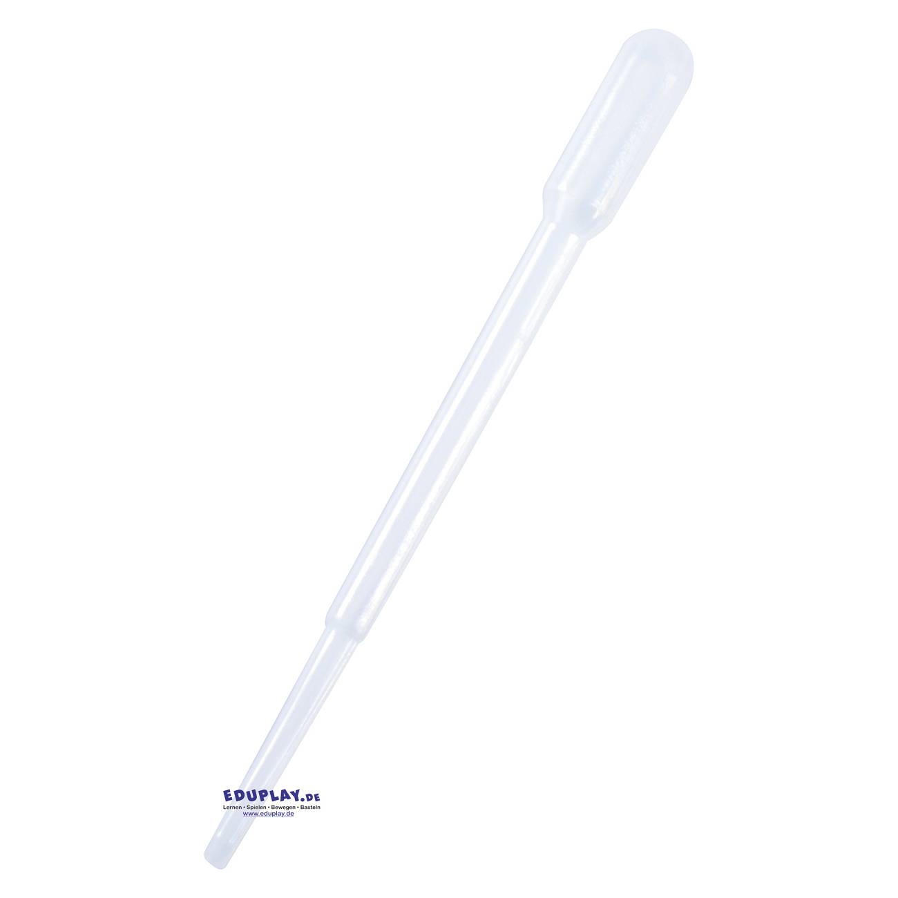 EDUPLAY 120717 Pipette 155 mm, 2,4 ml, transparent