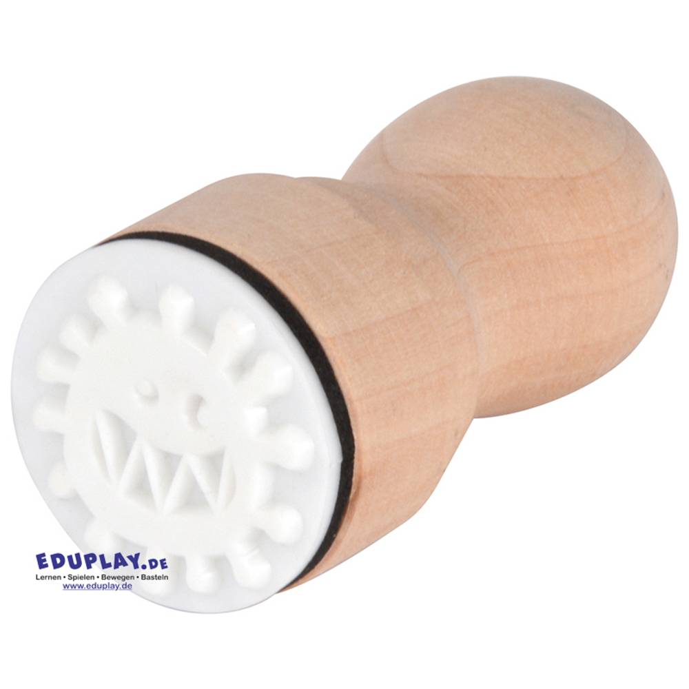 EDUPLAY 220138 Hygiene-Stempel-Set, natur/schwarz