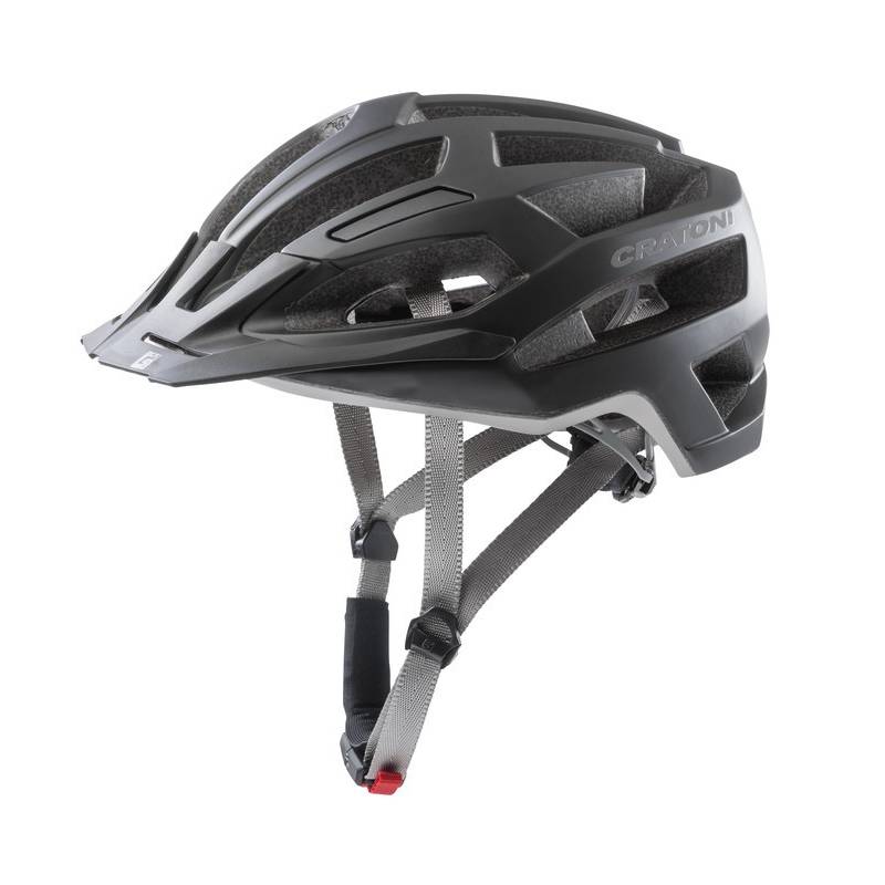 CRATONI Fahrradhelm C-Flash (MTB) Gr. S/M (53-56cm) schwarz/anthrazit matt, schwarz