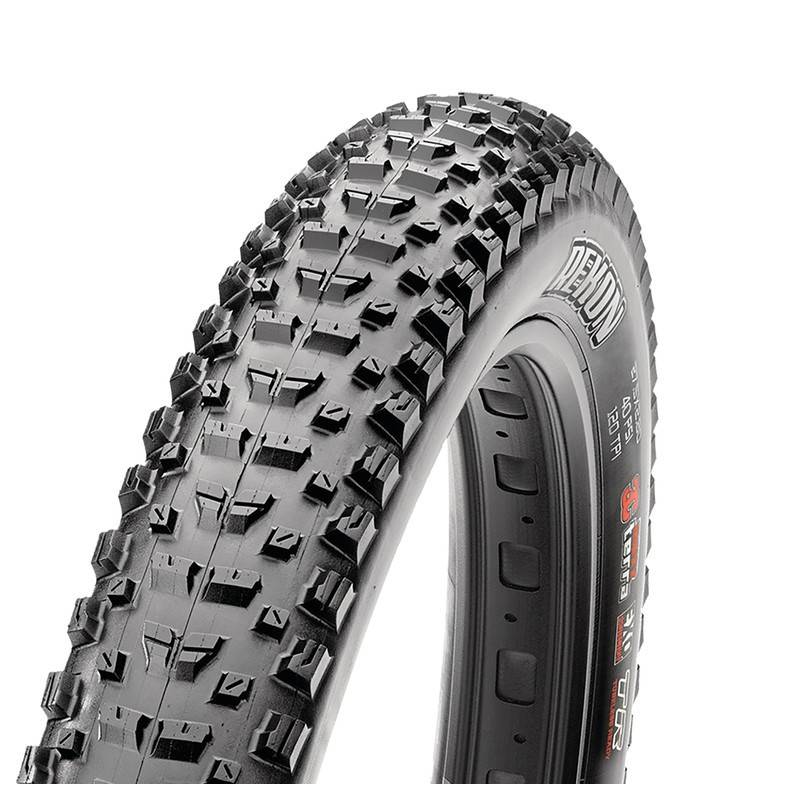 Maxxis 1524-TB91145300 Reifen Rekon WT TLR faltbar 27.5x2.60" 66-584 schwarz + EXO Dual, schwarz
