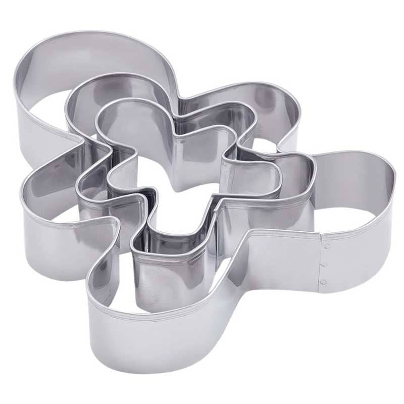 Dr. Oetker Plätzchen-Ausstecher "Lebkuchenmann", 3er-Set