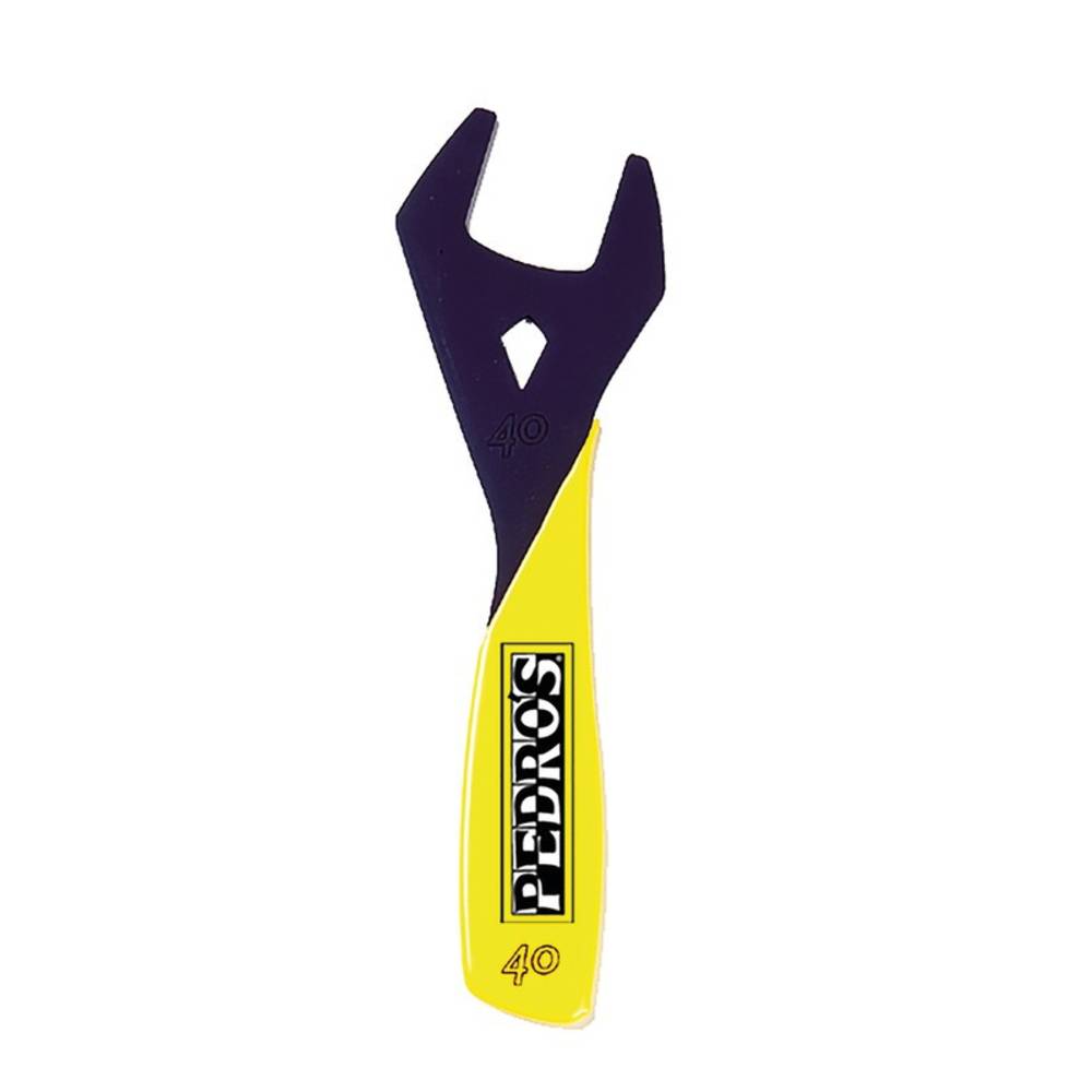 Pedro's Steuersatzschlüssel 40 mm 40mm Gewinde, schwarz/gelb