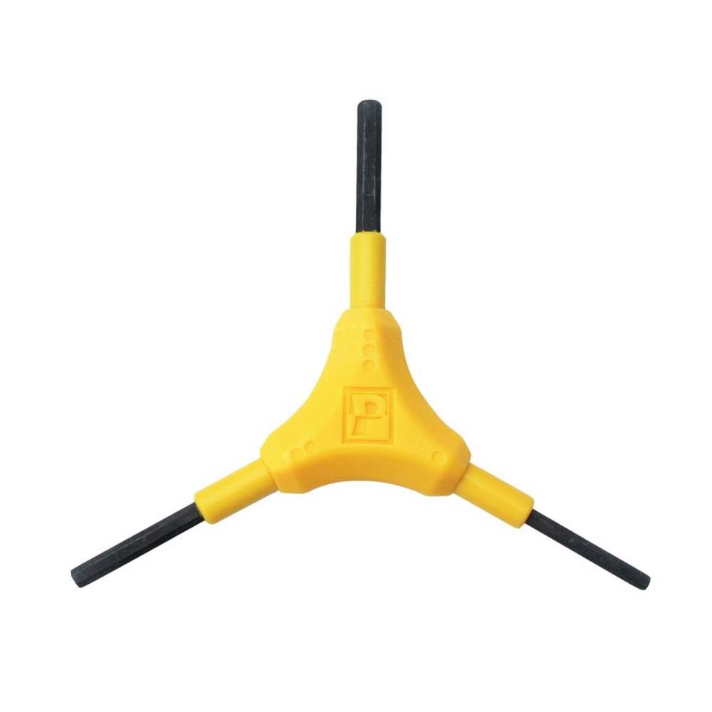 Pedro's Y-Innensechskantschlüssel 4,5,6, gelb/schwarz