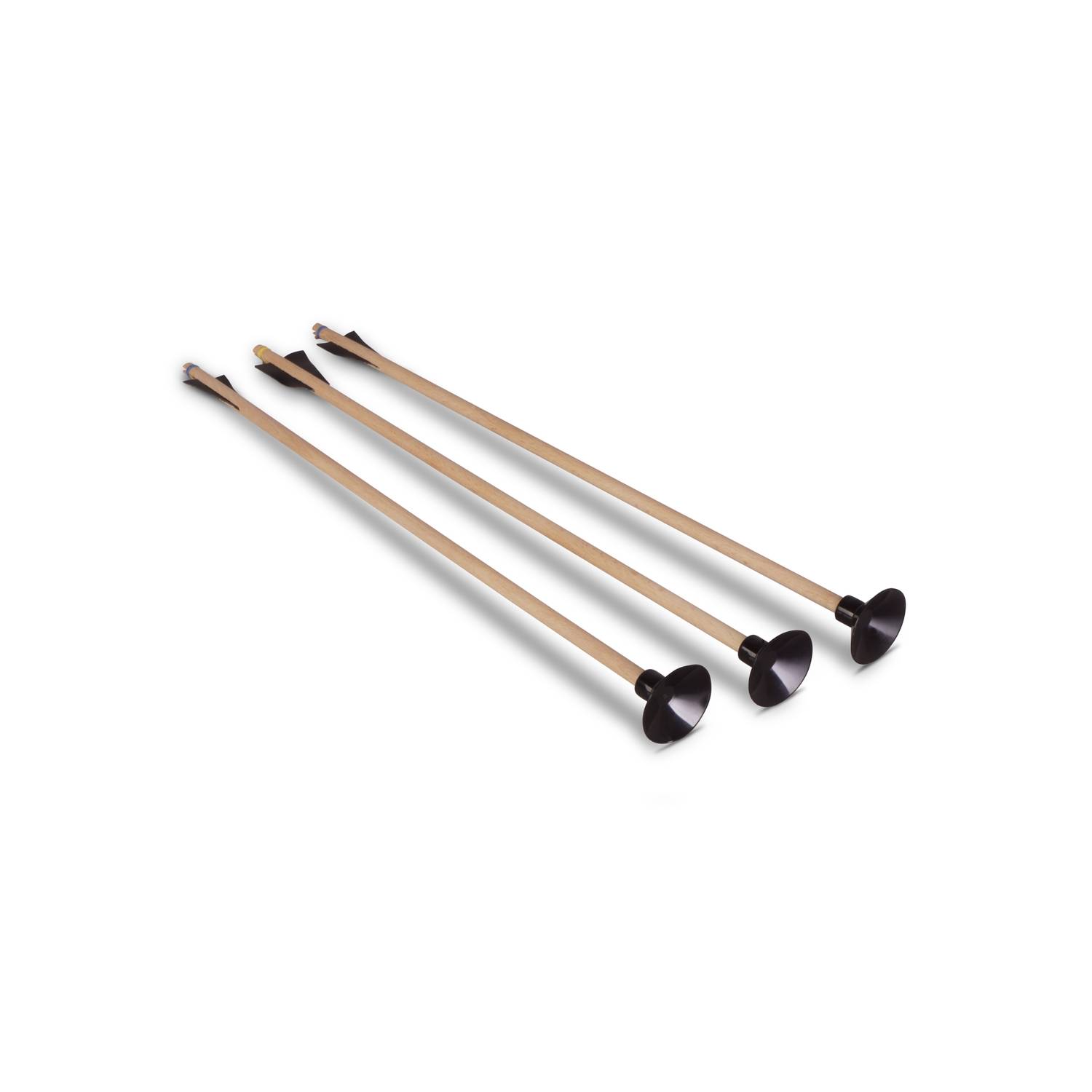 BestSaller 1202 Pfeil mit Saugnapf 50 cm, für Bogen bis 120 cm (Farbe zufällig, 1 Stück)