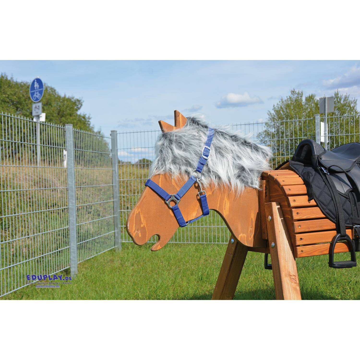 EDUPLAY 160253 Halfter, 40 x 22 x 18 cm, blau
