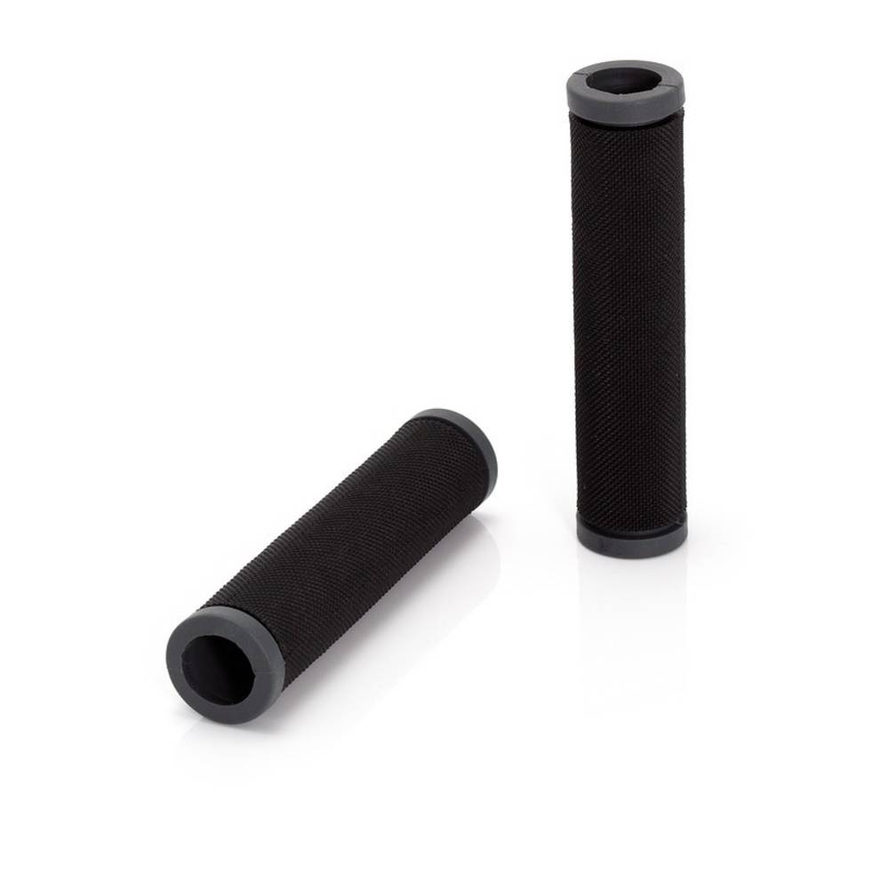 XLC GR-G05 Griffe "Sportive", 130 mm, Ø 22 mm, schwarz/grau (1 Paar)