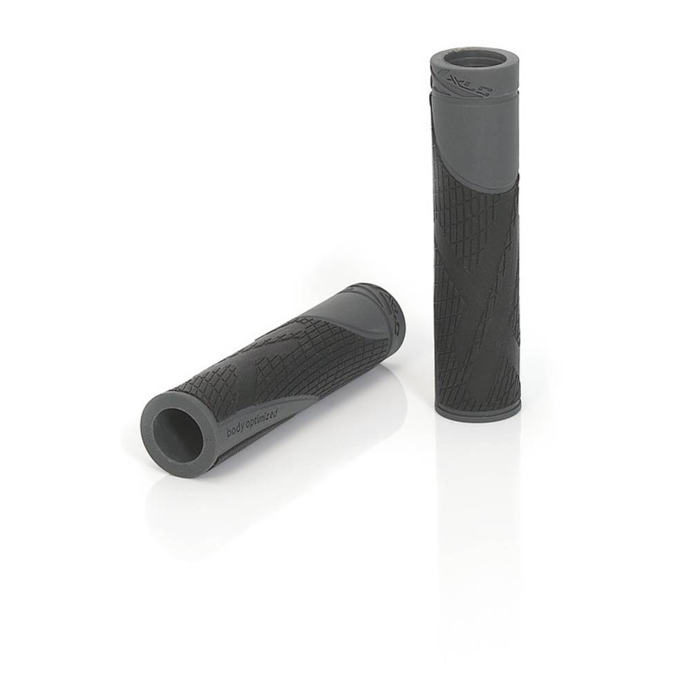 XLC GR-S18 Griffe "Sport Bo", 130 cm, Ø 22 mm, schwarz/grau (1 Paar)