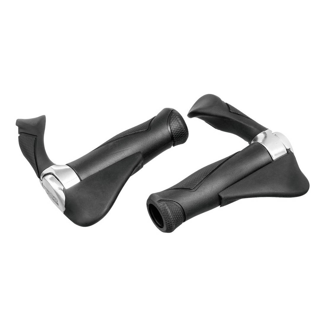 ergotec 61583001 MTB-Multi-Flex-Griffe "MF 2", 87 mm, Ø 22 mm, schwarz (1 Paar)