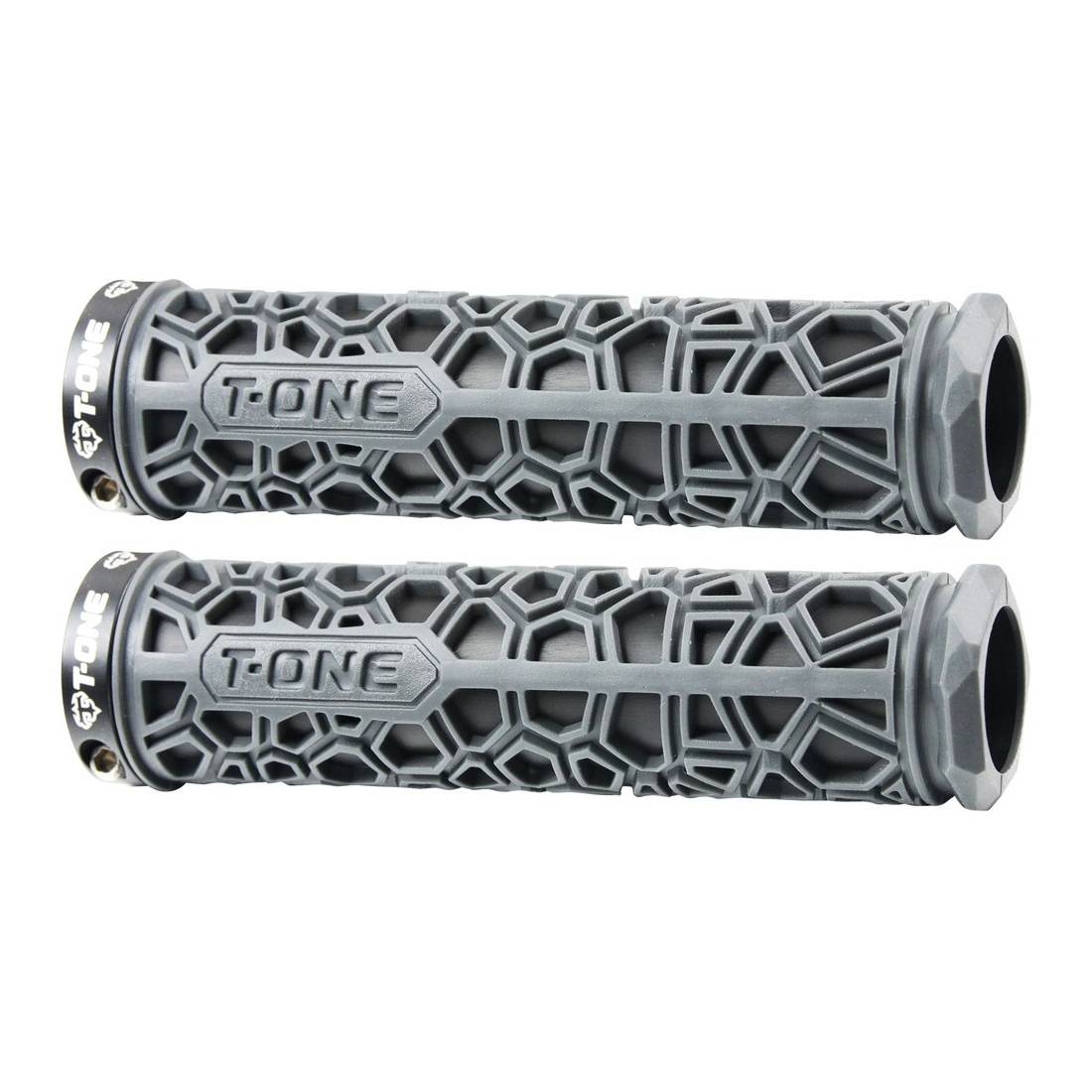 T-ONE T-GP18BLACK Griffe "H2O", 1x Schraubensicherung, 130 mm, schwarz (1 Paar)