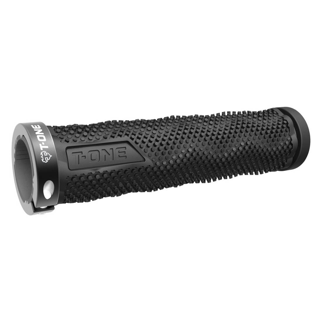 T-ONE T-GP40B Griffe "DOT", 1x Schraubensicherung, 130 mm, schwarz (1 Paar)