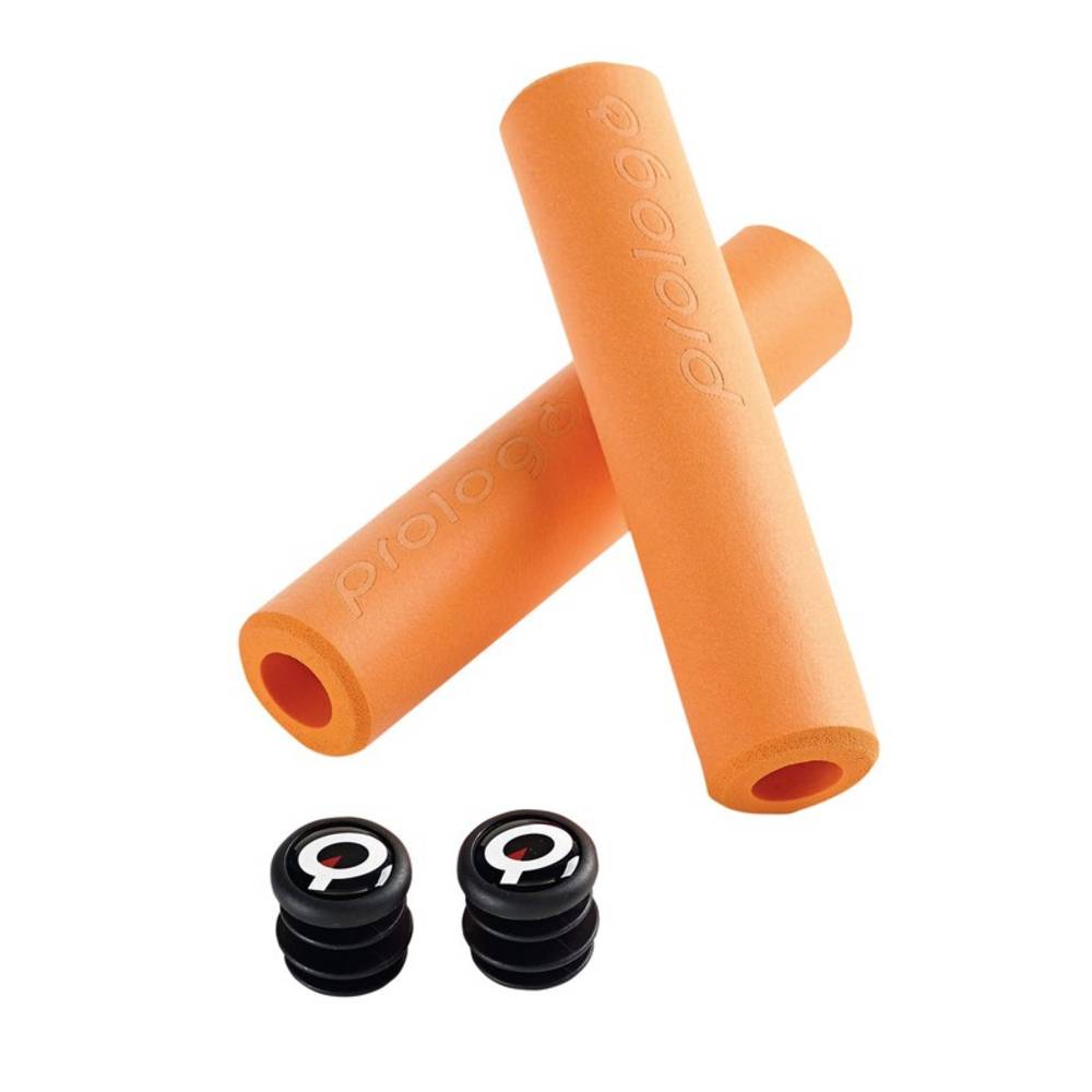 prologo MASGRIPOR30-AM Lenkergriffe "Mastery Silicon", 130 mm, orange (2 Paar)