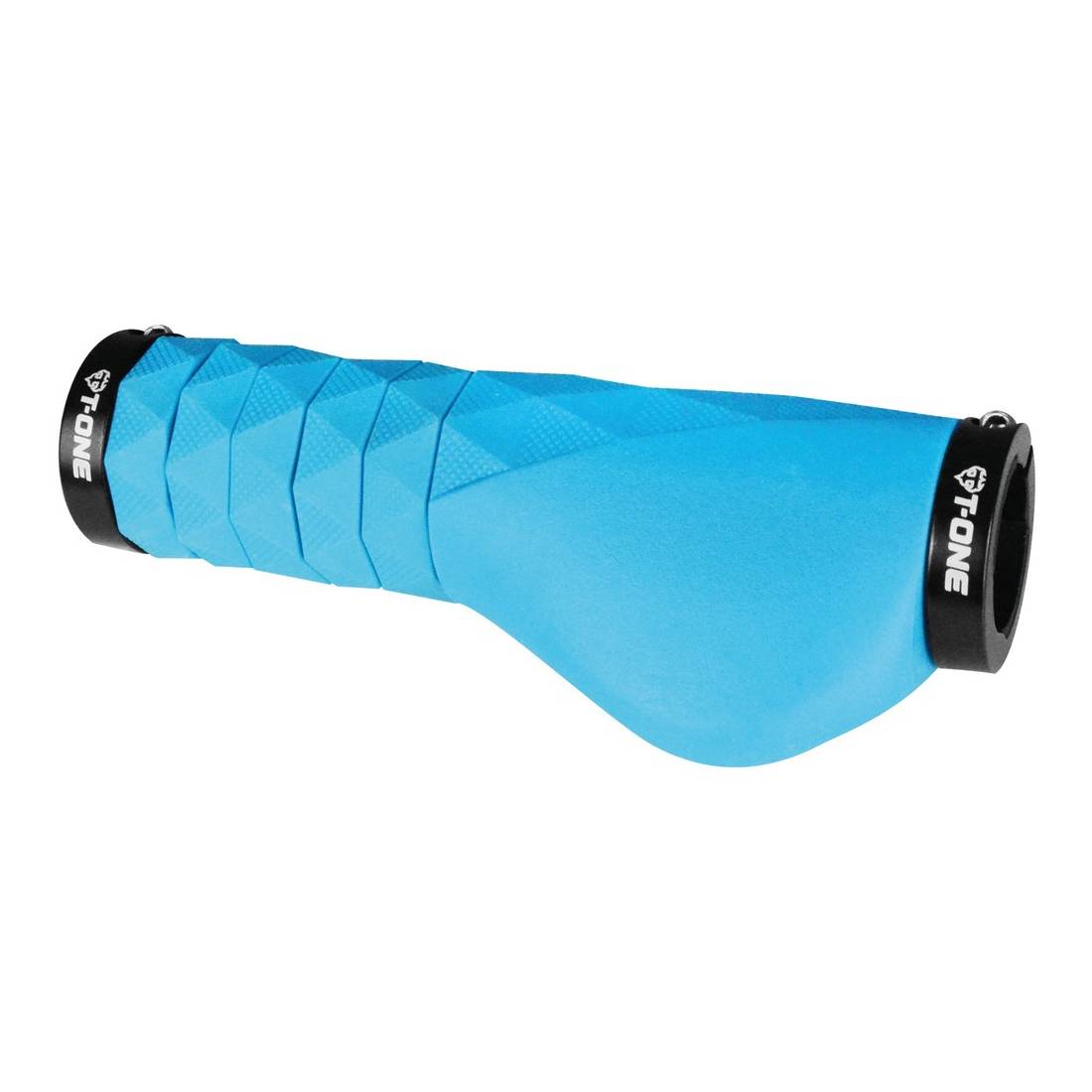 T-ONE T-GP61BLUE Griffe "Diamond Plus", 2x Schraubensicherung, 94 bis 134 mm, blau (1 Paar)