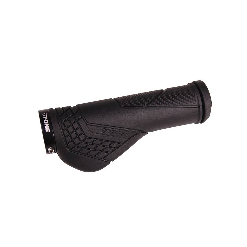 T-ONE Griffe "Zaha Plus", 1x Schraubensicherung, 130 mm, schwarz/grau (1 Paar)