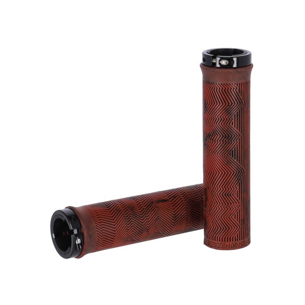 Truvativ 00.7918.100.005 Griffe "Descandant Grip", Single Clamp, 133 mm, red/black marble