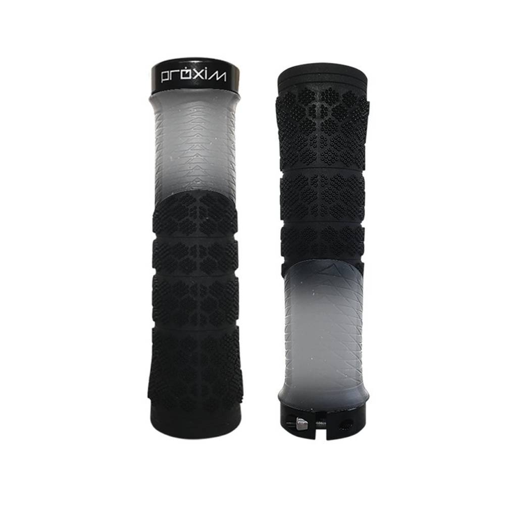 prologo Lenkergriffe "Proxim X-Shred", 135 mm, schwarz/rauchgrau (1 Paar)