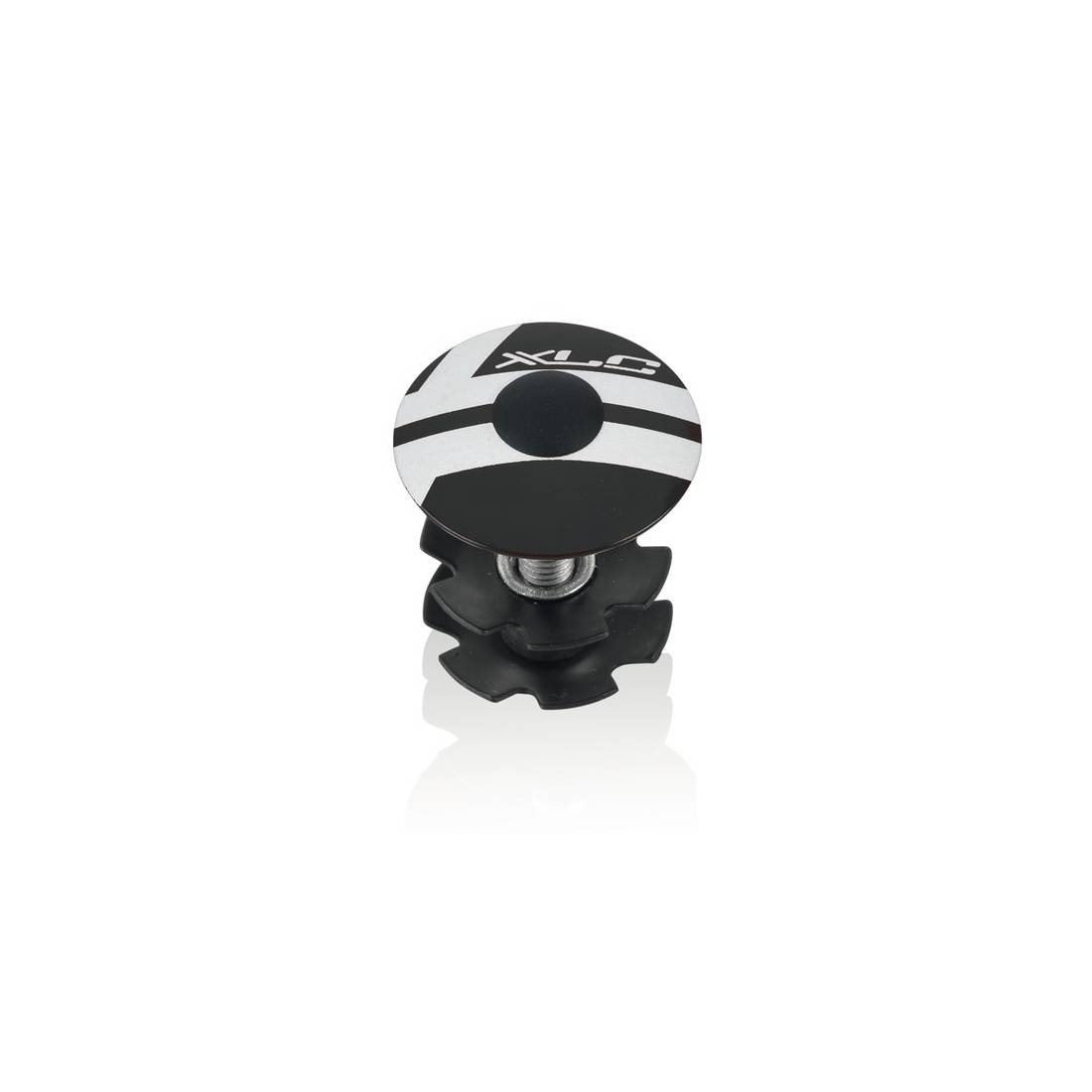 XLC AP-S01 A-Head Plug 1.1/8", Alu, schwarz