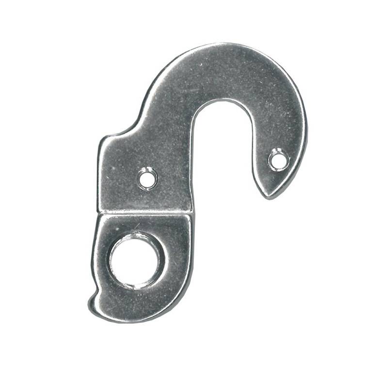 XLC DO-A85 Schaltauge Aluminium, schwarz oder silber (Farbe zufällig, 1 Stück)