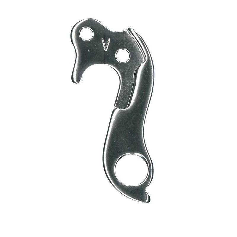 XLC DO-A48 Schaltauge Aluminium, schwarz oder silber (Farbe zufällig, 1 Stück)