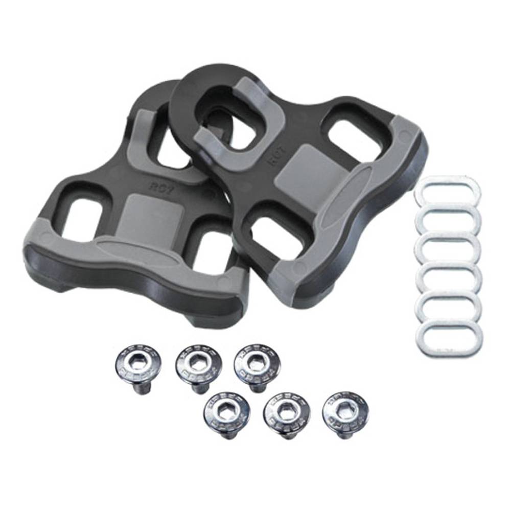 XPEDO XPR70 Ersatz-Cleats Thrust 7 System 0° float (fixed), Look Keo Kompatibel, schwarz (1 Set)