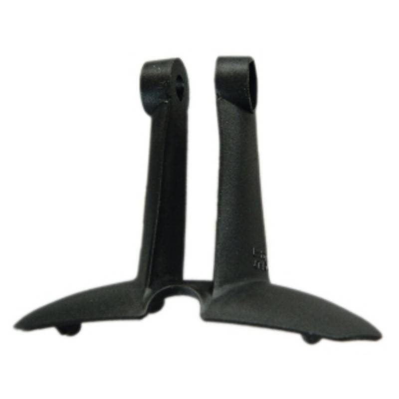 Busch & Müller 471AXPB Scheinwerfer-Halter Gabelbefestigung für Suntour CR9 und NCX ab 2009, schwarz