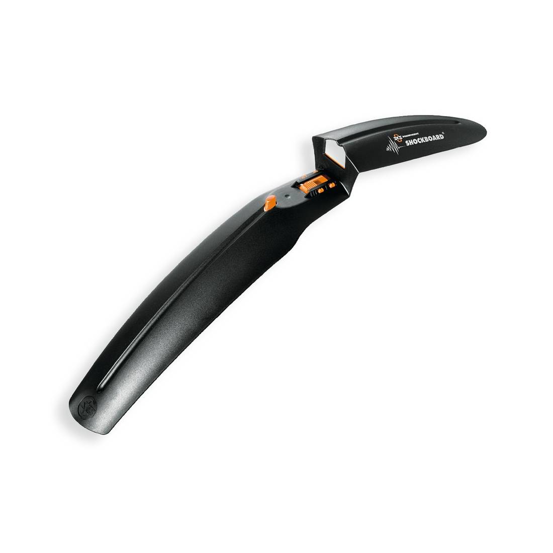 SKS 5283300000-10075 Vorderrad-Steckblech Shockboard 26", ca. 80mm, Befestigung Gabelrohr, schwarz