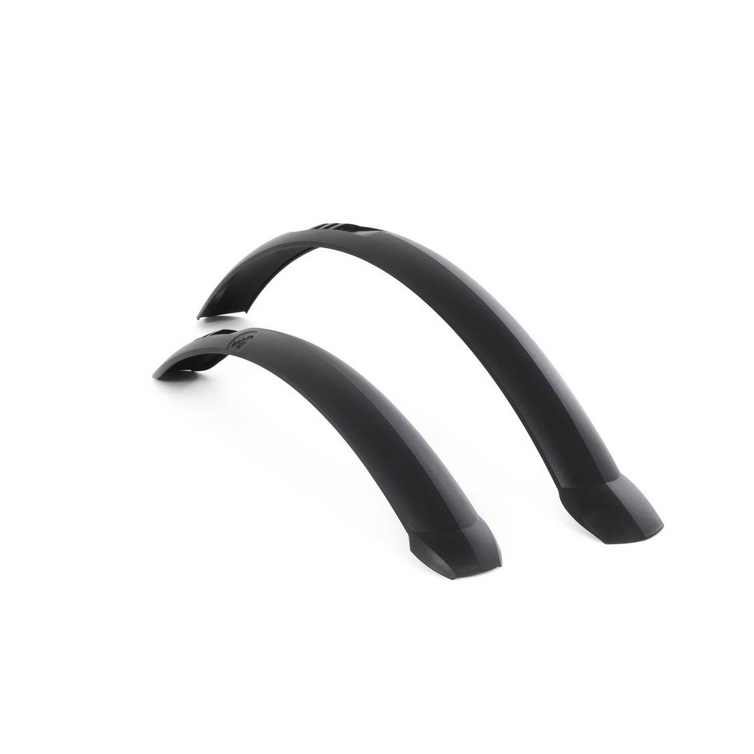 Hebie 0760 E Taipan Steckbleche 28'', ca. 40 mm, mit Spritzschutz, schwarz (1 Paar)