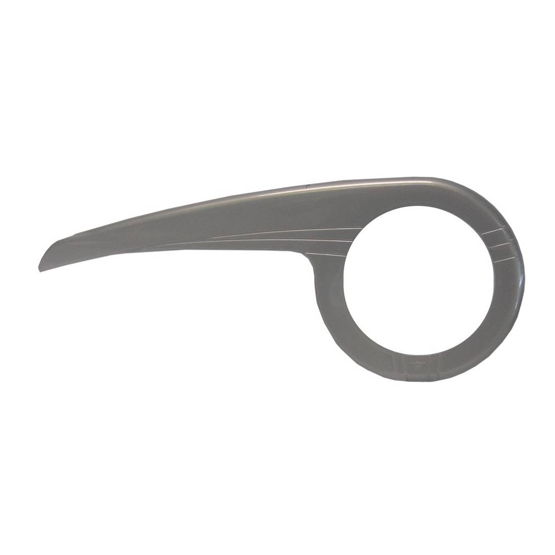 Hebie 0360 E2 Kettenschutz 1-flügelig 42 Zähne, 210 mm für Kettenschaltung, silber