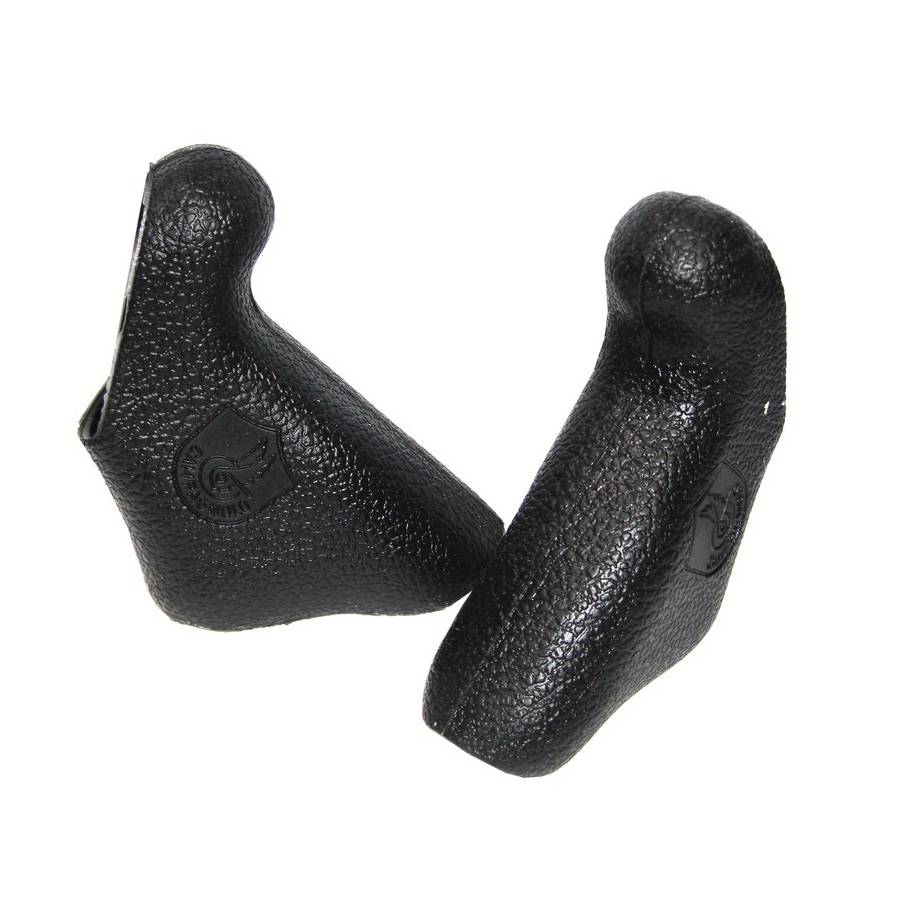 Campagnolo EC-CE500 Gummi für Escape ab 2007 für 10Gg. für Centaur/Veloce/Mirage/Xenon, schwarz (1 Paar)
