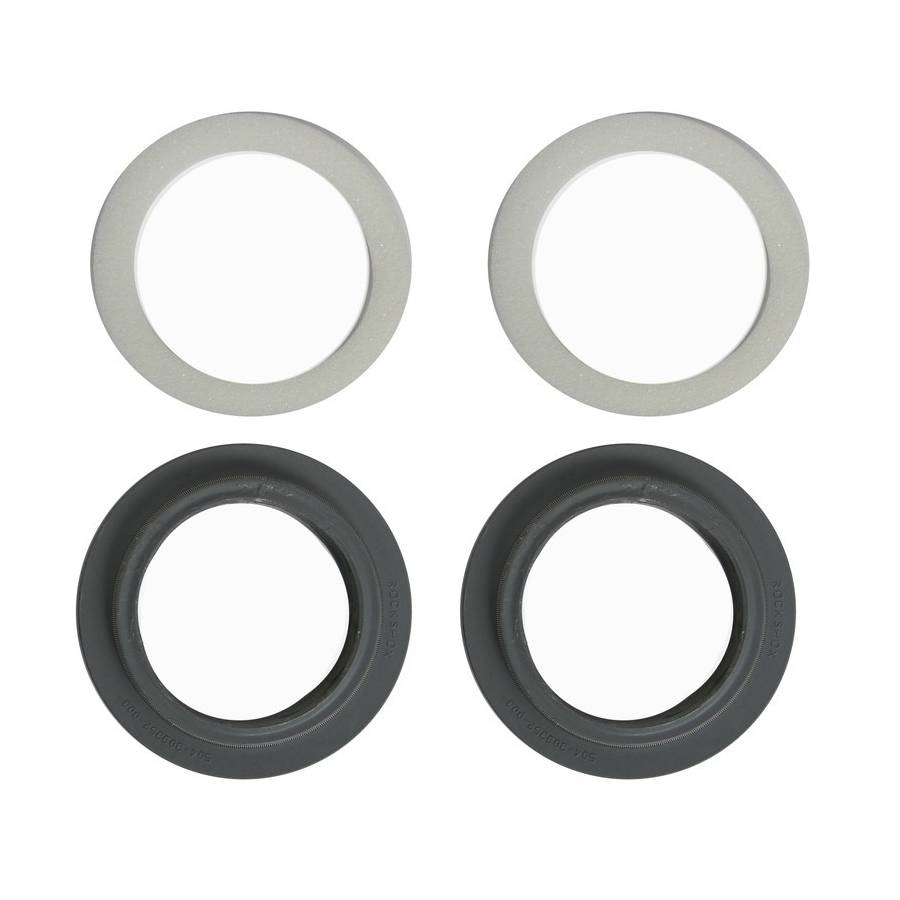 RockShox 11.4015.489.010 Dust Seal/Foam Ring Kit 11-12SID/12Reba, schwarz/grau, 4-teilig (1 Set)