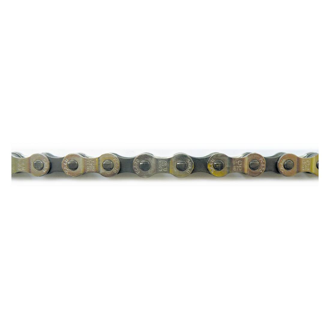 SRAM 48.2723.114.005 Schaltungskette PC 870, 114 Glieder, 6/7/8-fach, silber
