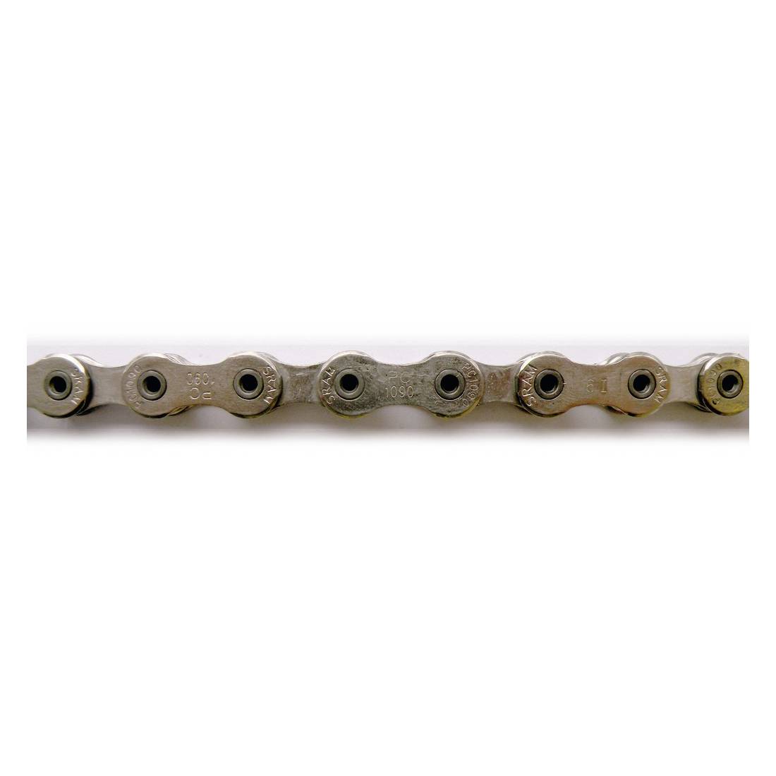 SRAM 91.2712.114.105 Schaltungskette PC 1091R Hollow Pin, 114 Glieder, 10-fach, mit Power-Lock, silber