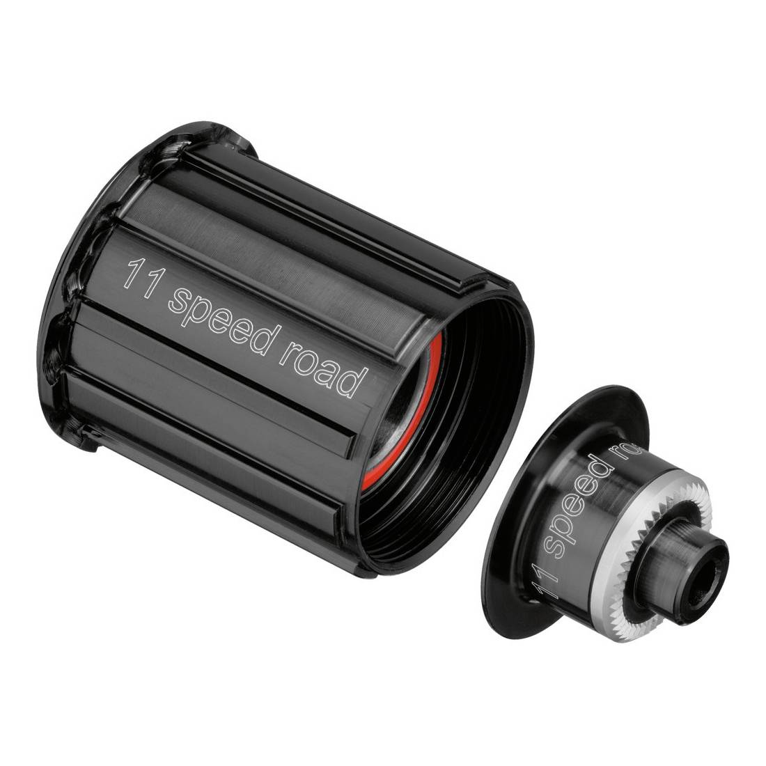 DT Swiss HWYABX00S2775S Rotor Kit Road Shimano 11 zum umrüsten von Shimano 9/10, schwarz, 2-teilig (1 Set)