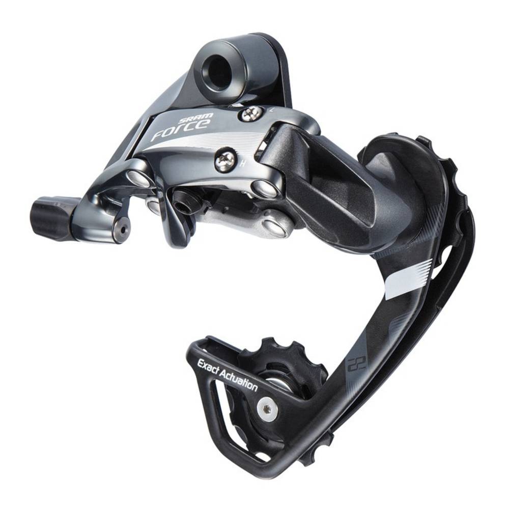SRAM 00.7518.030.001 Force 22 11-fach Schaltwerk "Force 22", medium Käfig (max. 32 Zähne), schwarz/grau