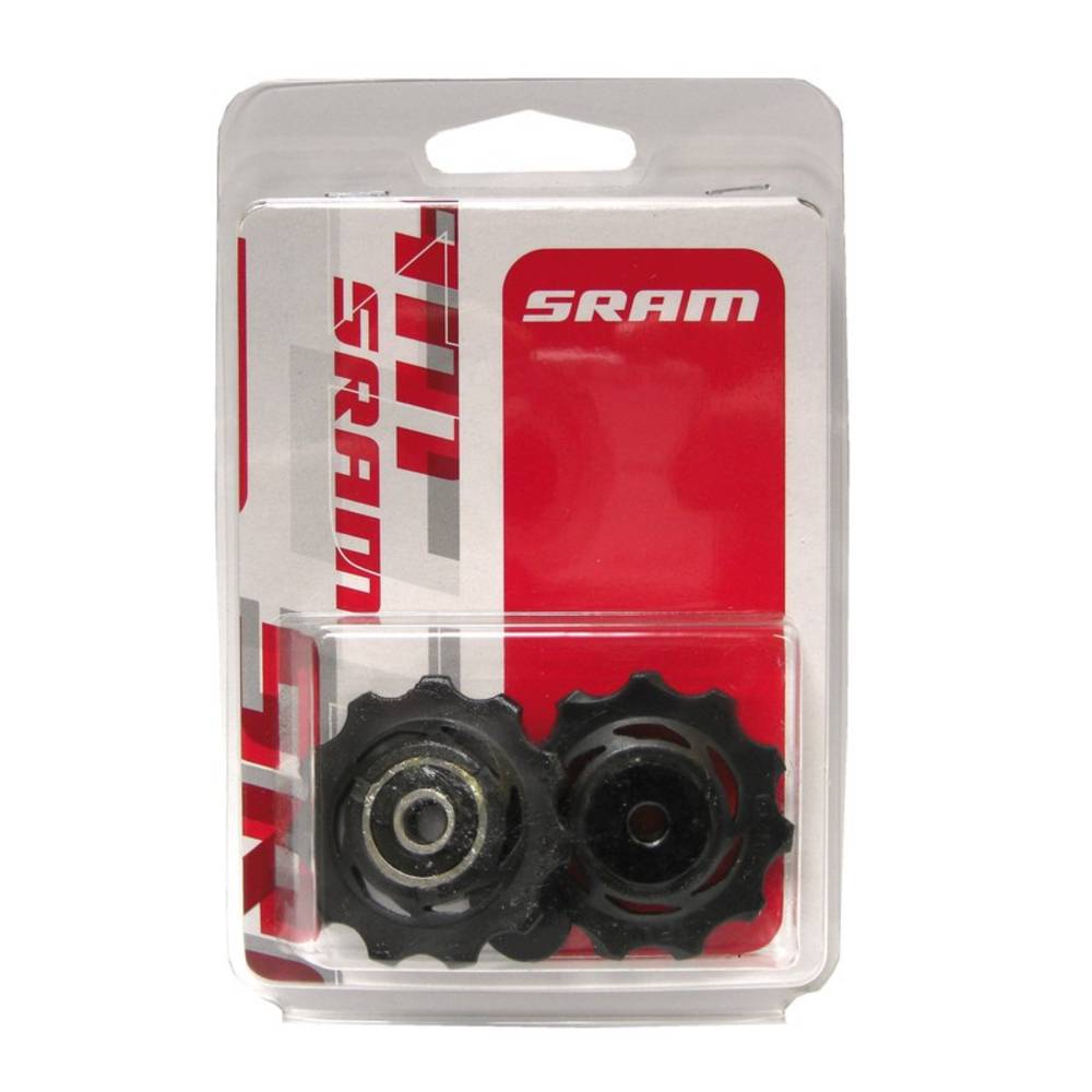 SRAM 11.7515.038.000 X7 Leitrollen für Schaltwerk, schwarz (1 Paar)