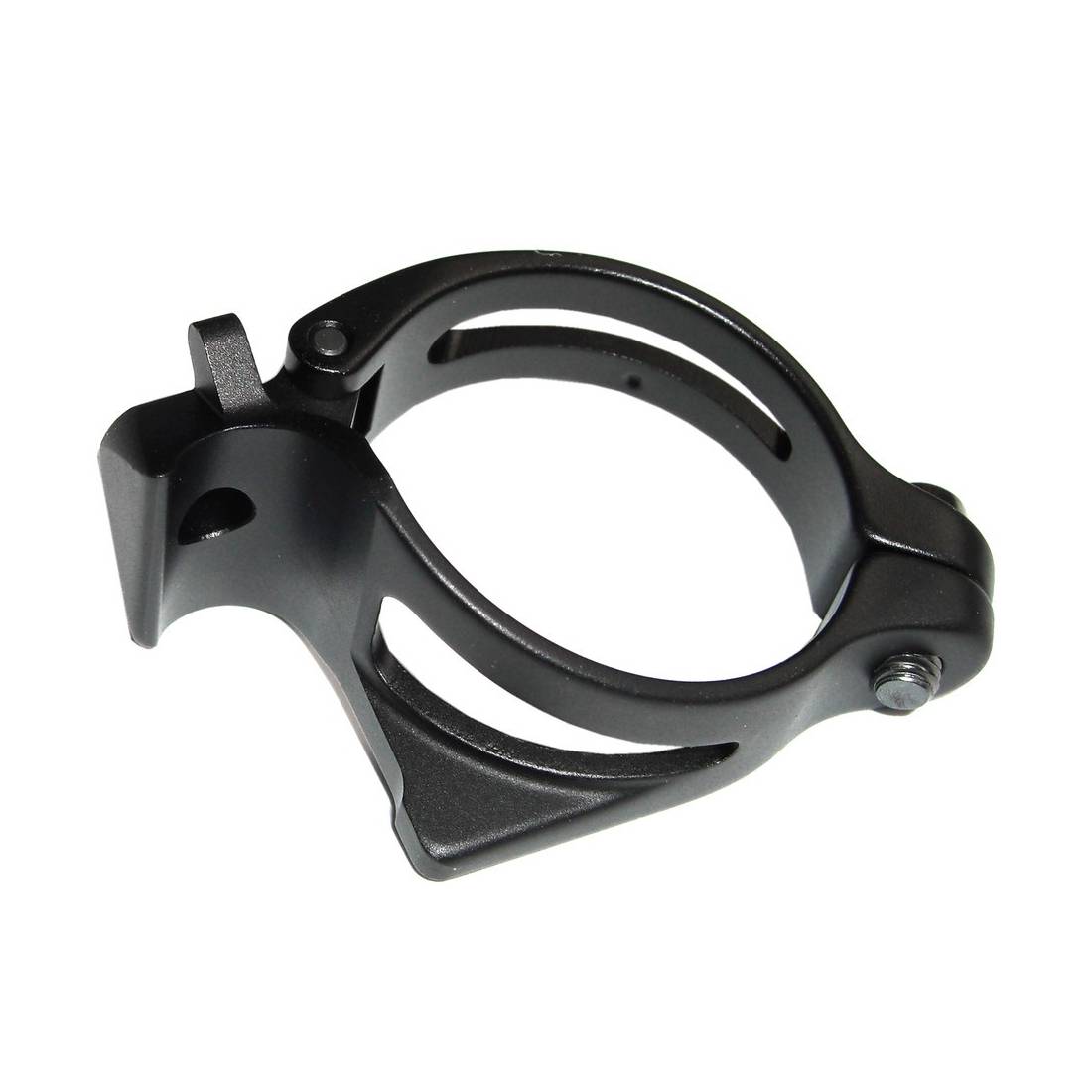 SRAM 11.7618.000.001 Schelle für Raceumwerfer Red 31.8mm mit Anschlag für Kettenabweiser, schwarz (1 Stück)