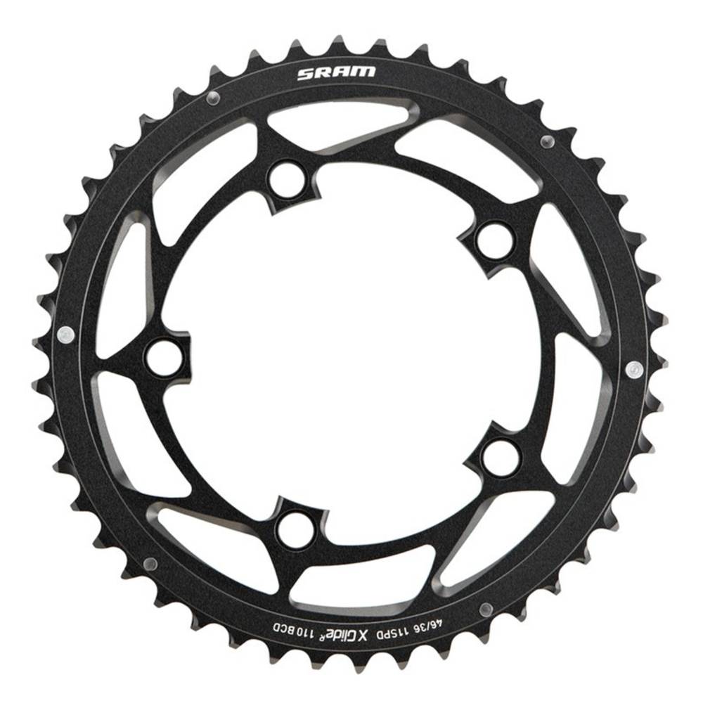 SRAM 11.6218.000.001 Red KettenblattRoad Red X-Glide R Yaw S1, 39 Z, Alu, blast black