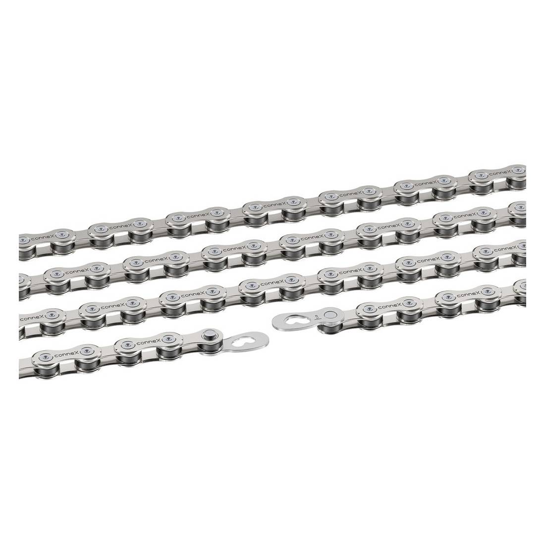 Connex 2321-0908-1140 Schaltungskette 908, 1/2" x 11/128", 114 Glieder, 6,6 mm, 9-fach, silber