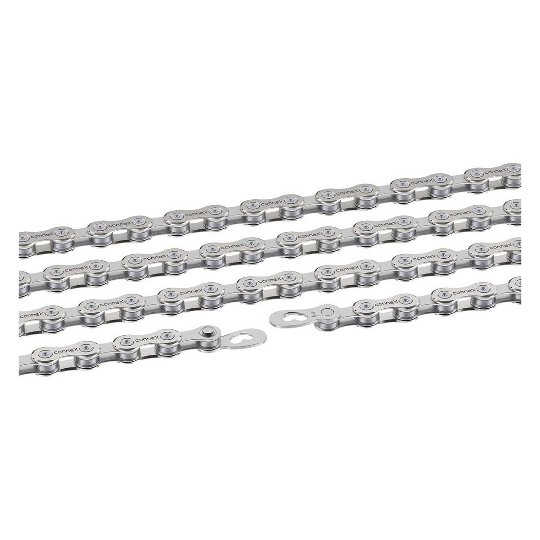 Connex 2321-0904-1140 Schaltungskette 904, 1/2" x 11/128", 114 Glieder, 6,6 mm, 9-fach, silber