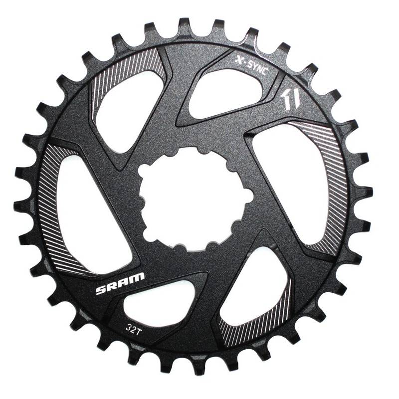 SRAM 11.6218.018.006 Kettenblatt X-Sync 11-f., DM,6°off. Alu, 26 Z., schwarz