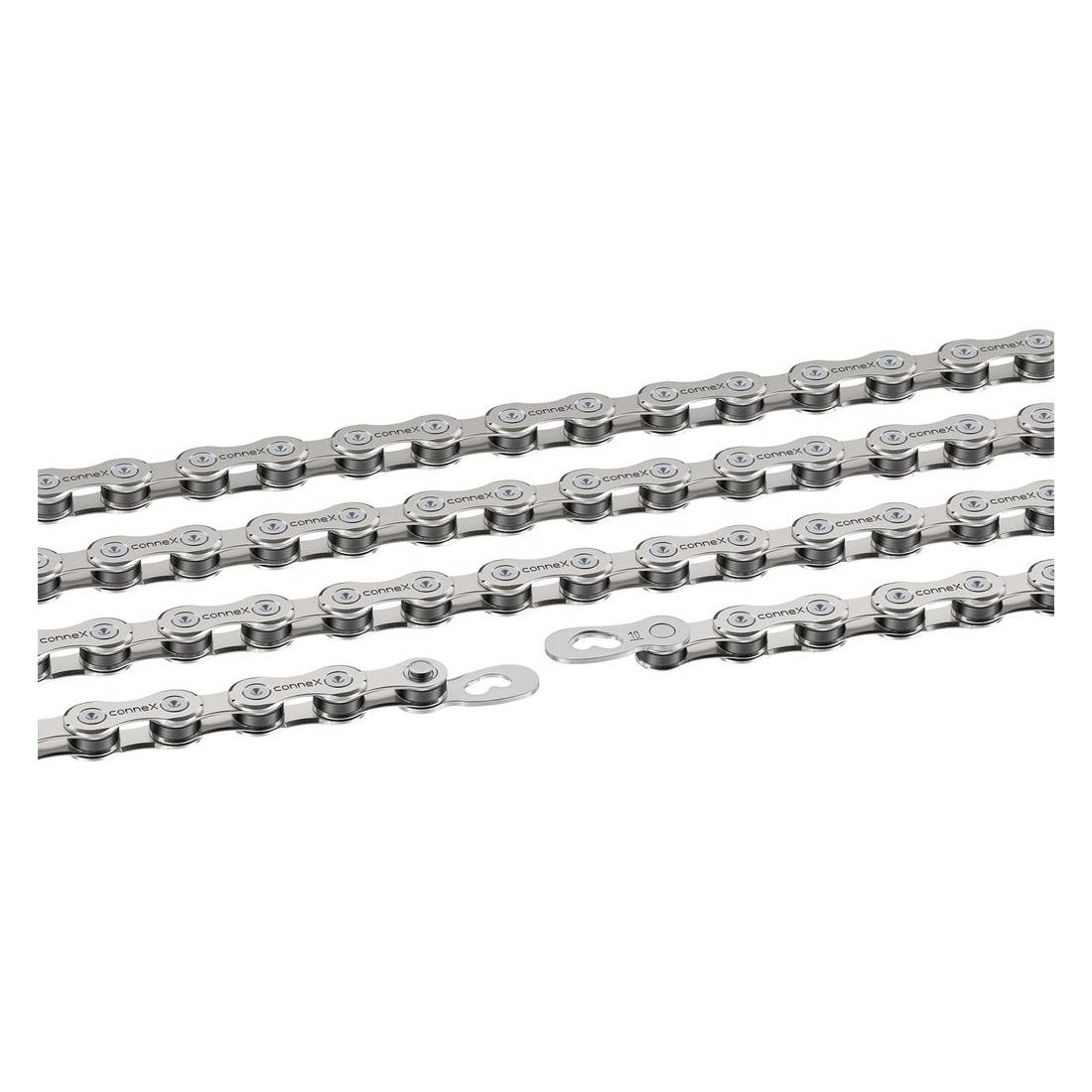 Connex 2321-10S8-1140 Schaltungskette 10S8, 1/2" x 11/128", 114 Glieder, 5,9 mm, 10-fach, silber
