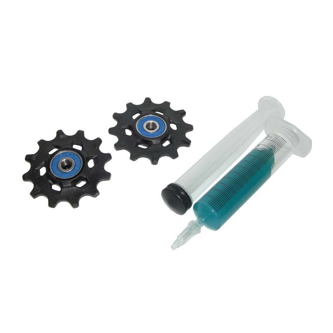 SRAM 00.7518.025.000 BlackBox Pulleys XX1 mit Keramiklagern X-Sync 11-fach, schwarz