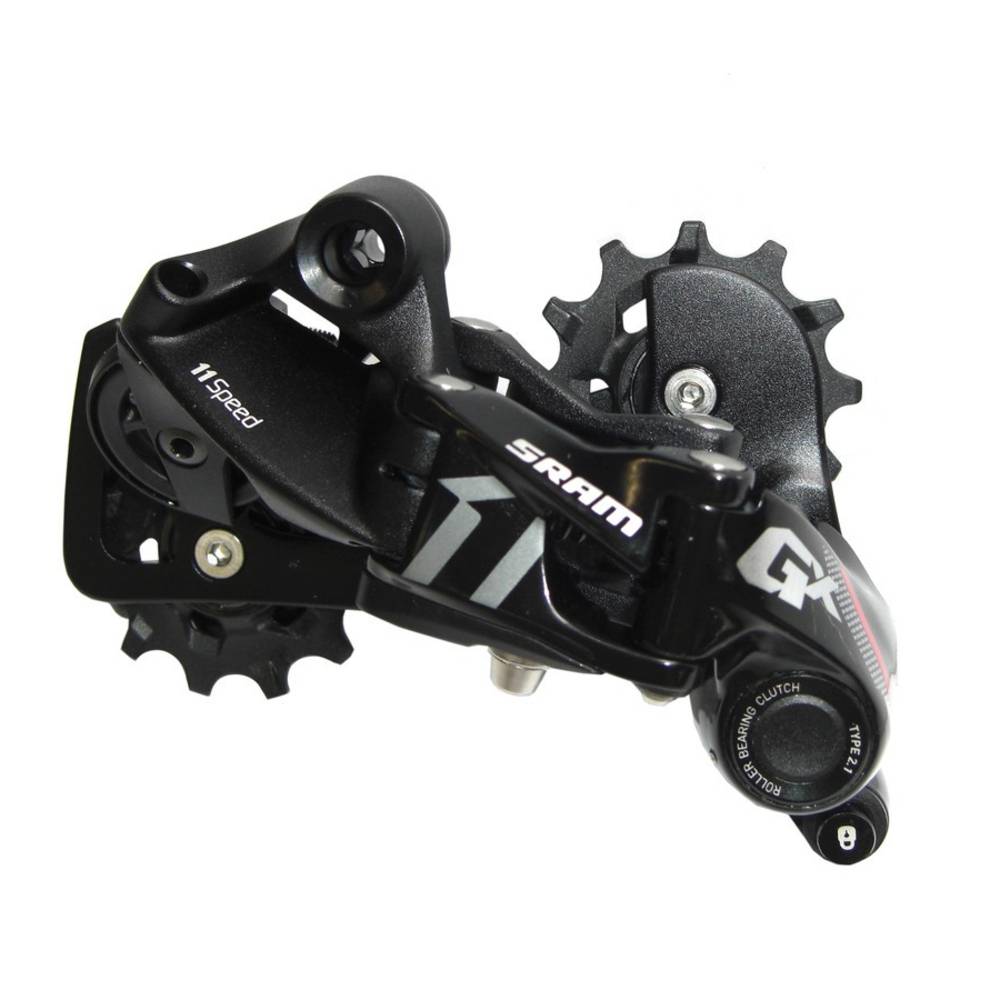 SRAM 00.7518.081.001 11-fach Schaltwerk "GX1", langer Käfig (max. 42 Zähne), Alu, rot