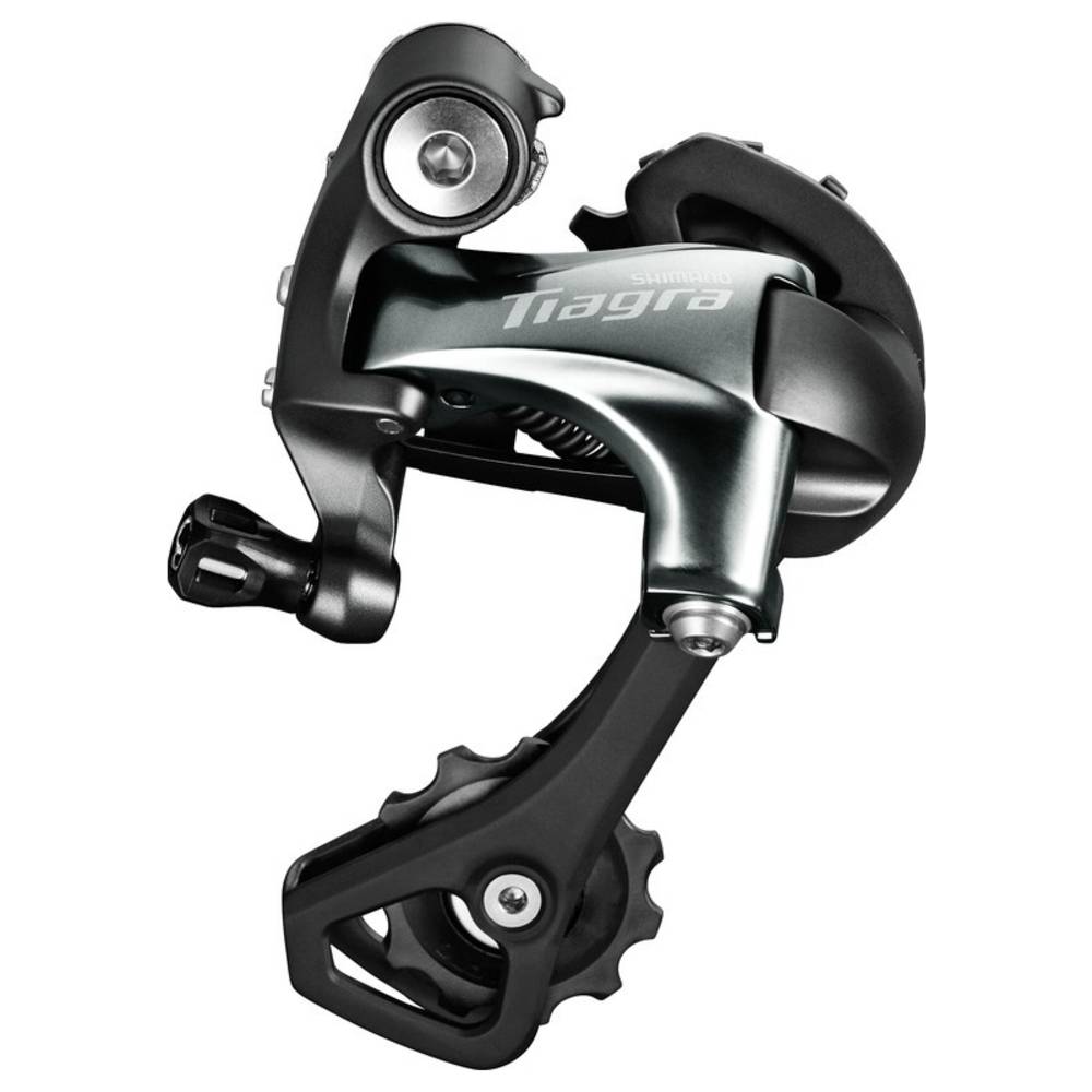 SHIMANO IRD4700GS Tiagra 10-fach Schaltwerk, RD-4700 GS, langer Käfig (11-34 Zähne), schwarz/grau