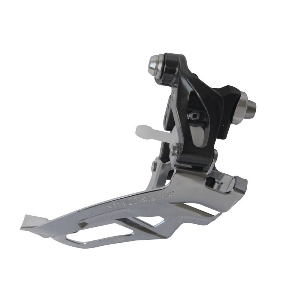 SHIMANO IFD4703F Umwerfer "Tiagra" FD-4703, 3x10-fach, Anlötversion, schwarz/silber (1 Stück)