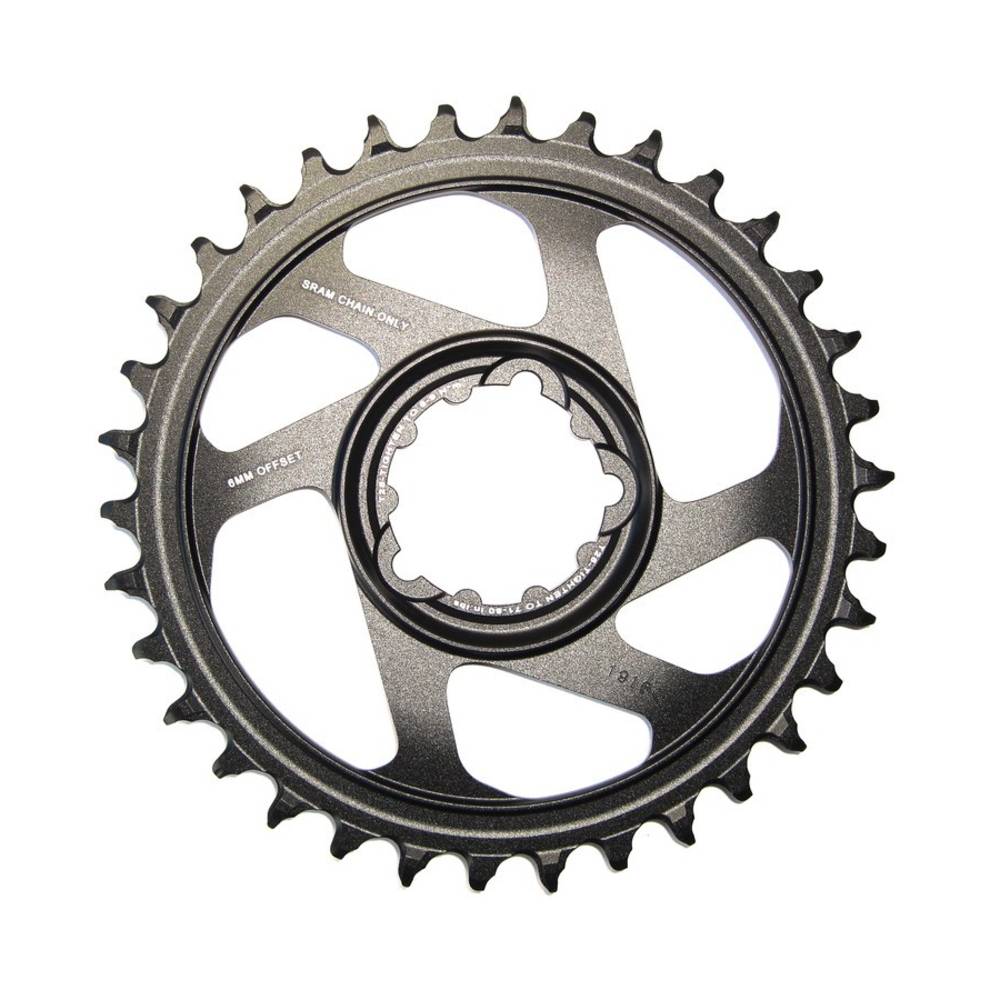 SRAM 11.6218.030.020 Kettenblatt "X-Sync", 12-fach, 34 Zähne, Alu, Direct Mount, offset 6 mm, schwarz