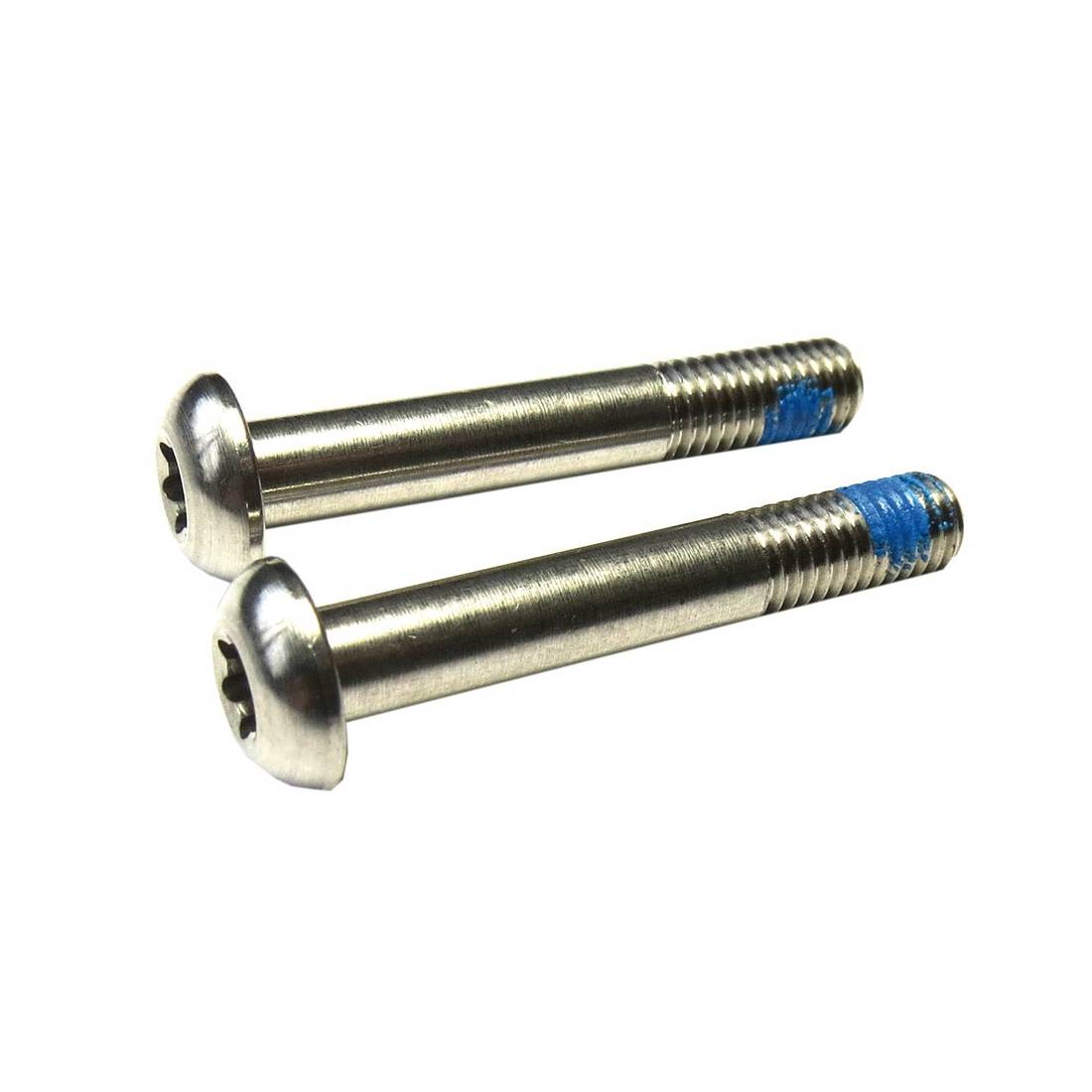 SRAM 00.5318.005.005 Schrauben für Scheibenbremsadapt.FMC Titanium T25 27mm, silber (2er Pack)