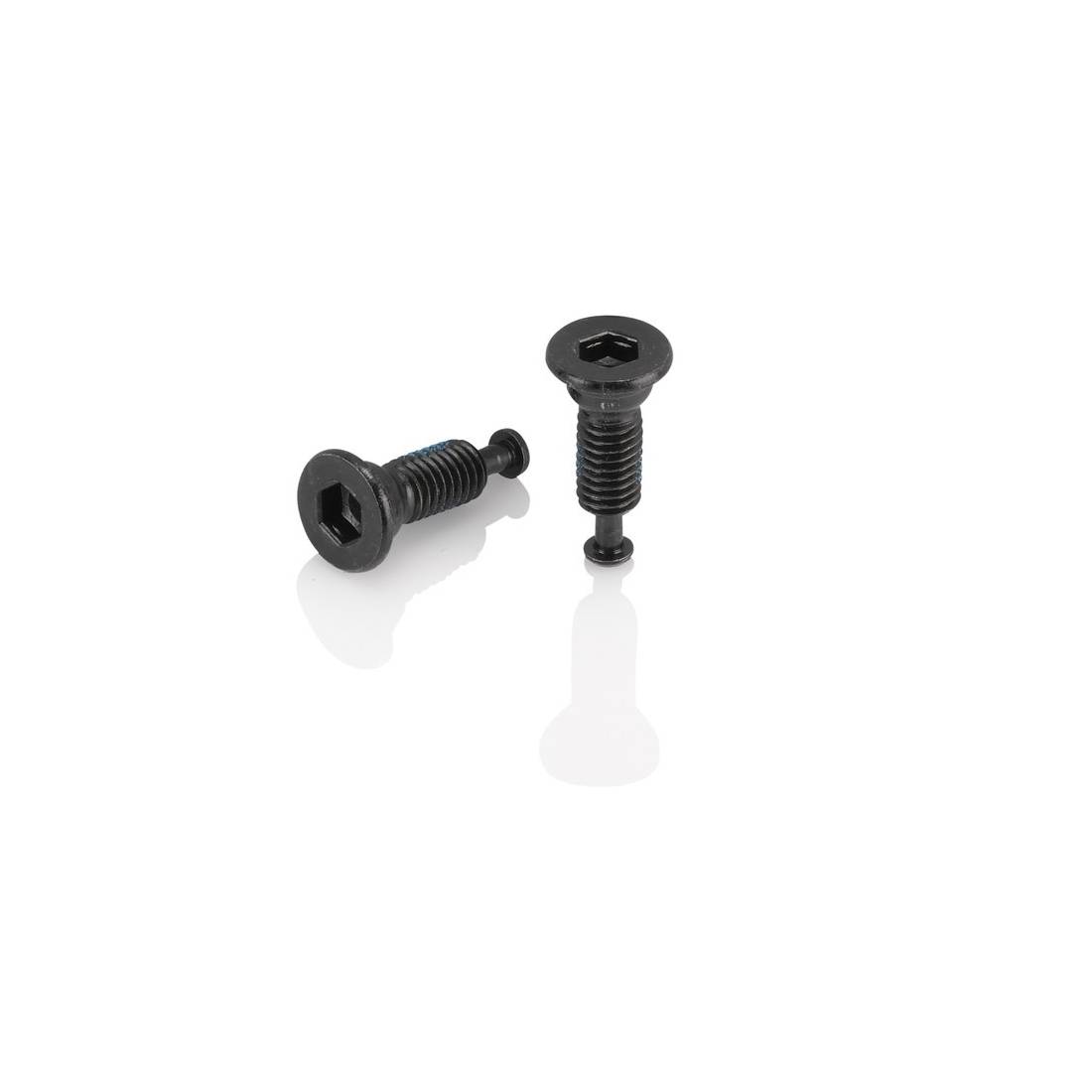 XLC Schraubenbolzen für Flatmountadapter M5x8mm, konischer Kopf, schwarz (2er Pack)