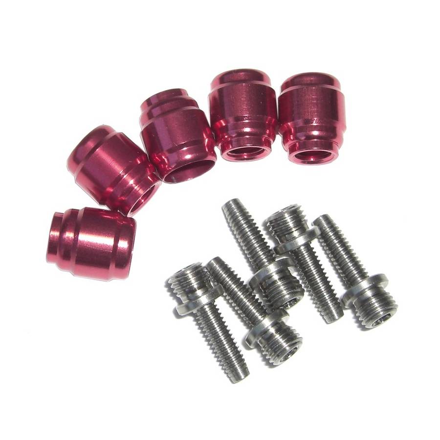 SRAM 11.5378.803.002 Leitungsbefestigungs-KitQty 5, rot/silber (1 Set)